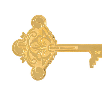 선명한 인쇄로 문구를 표현한 순금 금박명판 디테일 이미지